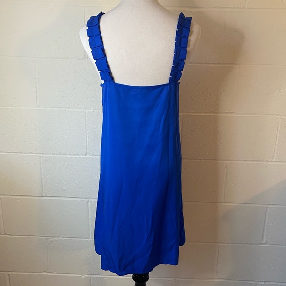 Cremieux Blue Sleeveless Mini Shift Dress Size XS - Picture 7 of 10